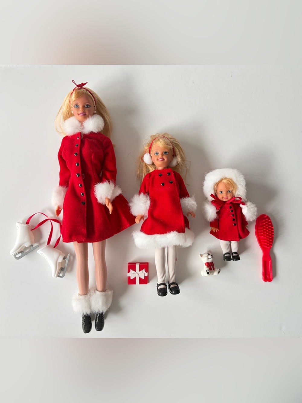 1999 Barbie Holiday Sisters - Barbie, Stacie & Kelly